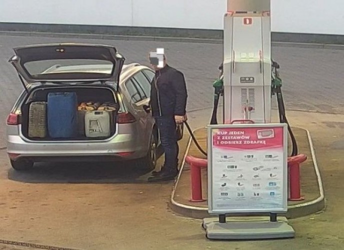 Tymczasowy areszt dla mieszkańca powiatu myśliborskiego za szereg kradzieży paliwa