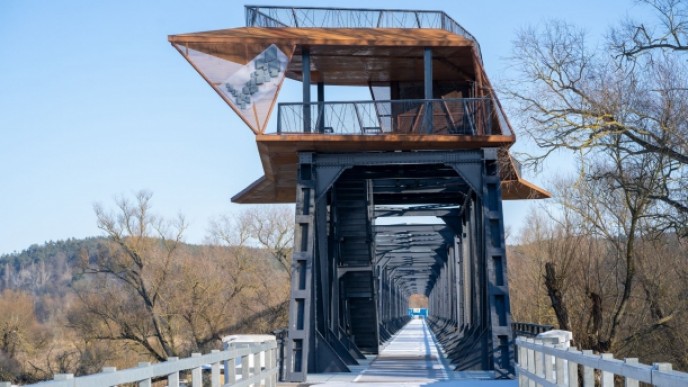 Zmodernizowany most w Siekierkach nominowany do prestiżowej nagrody architektonicznej