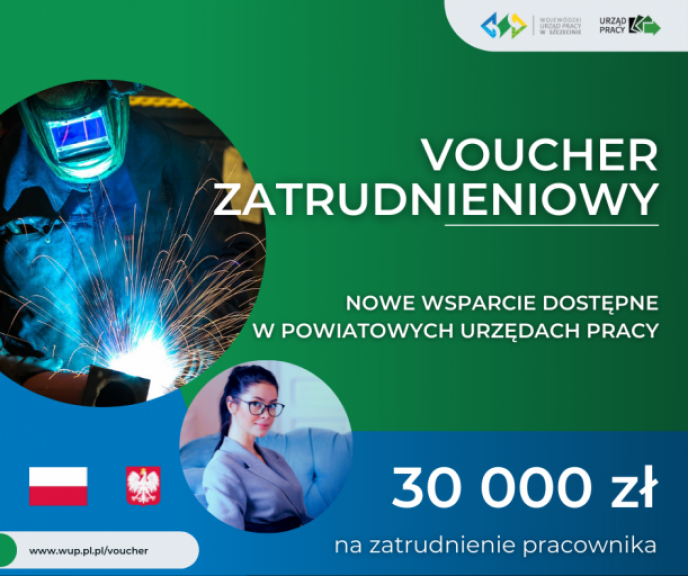 30 tys. zł na zatrudnienie pracoanika- nowy projekt WUP w Szczecinie.