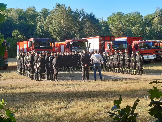 Strażacy z KP PSP w Myśliborzu wyruszyli do Francji