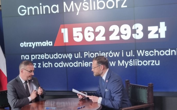 Przebudowa ul. Pionierów z dofinansowaniem 1,6 mln zł.