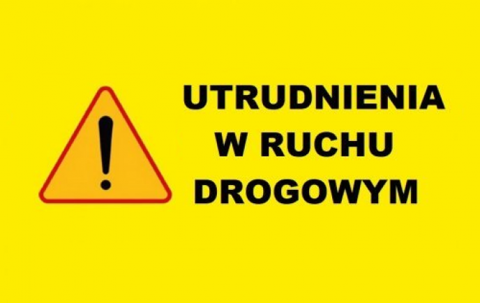 UTRUDNIENIA W RUCHU na skrzyżowaniu ul. Strzeleckiej z ul. Pionierów i ul. Wschodnią.